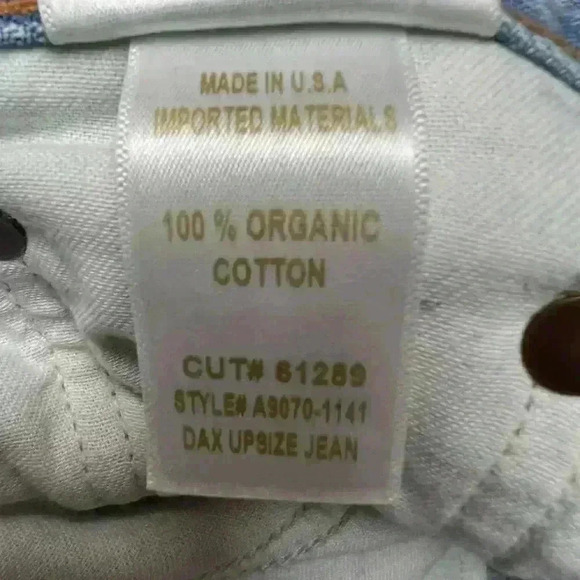 Agolde Dax Upsized Jean In Sideline Size 25 - Picture 10 of 11